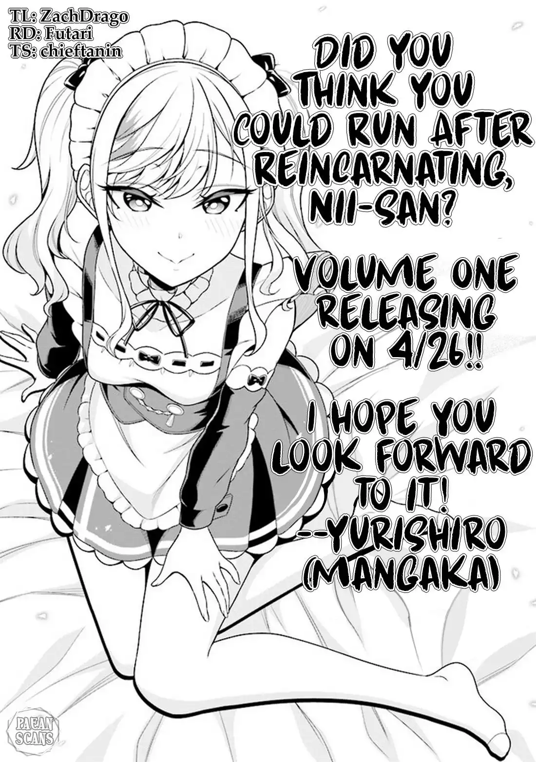 Did You Think You Could Run After Reincarnating, Nii-san? Chapter 5.3 1